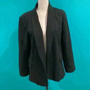 Necessary objects black blazer